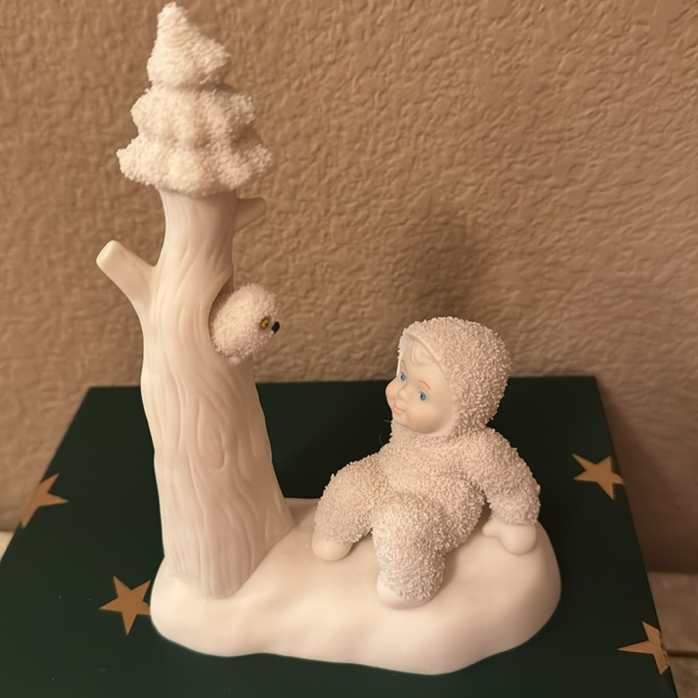 NWT. Snowbabies “Owl-ways Watching Over You”